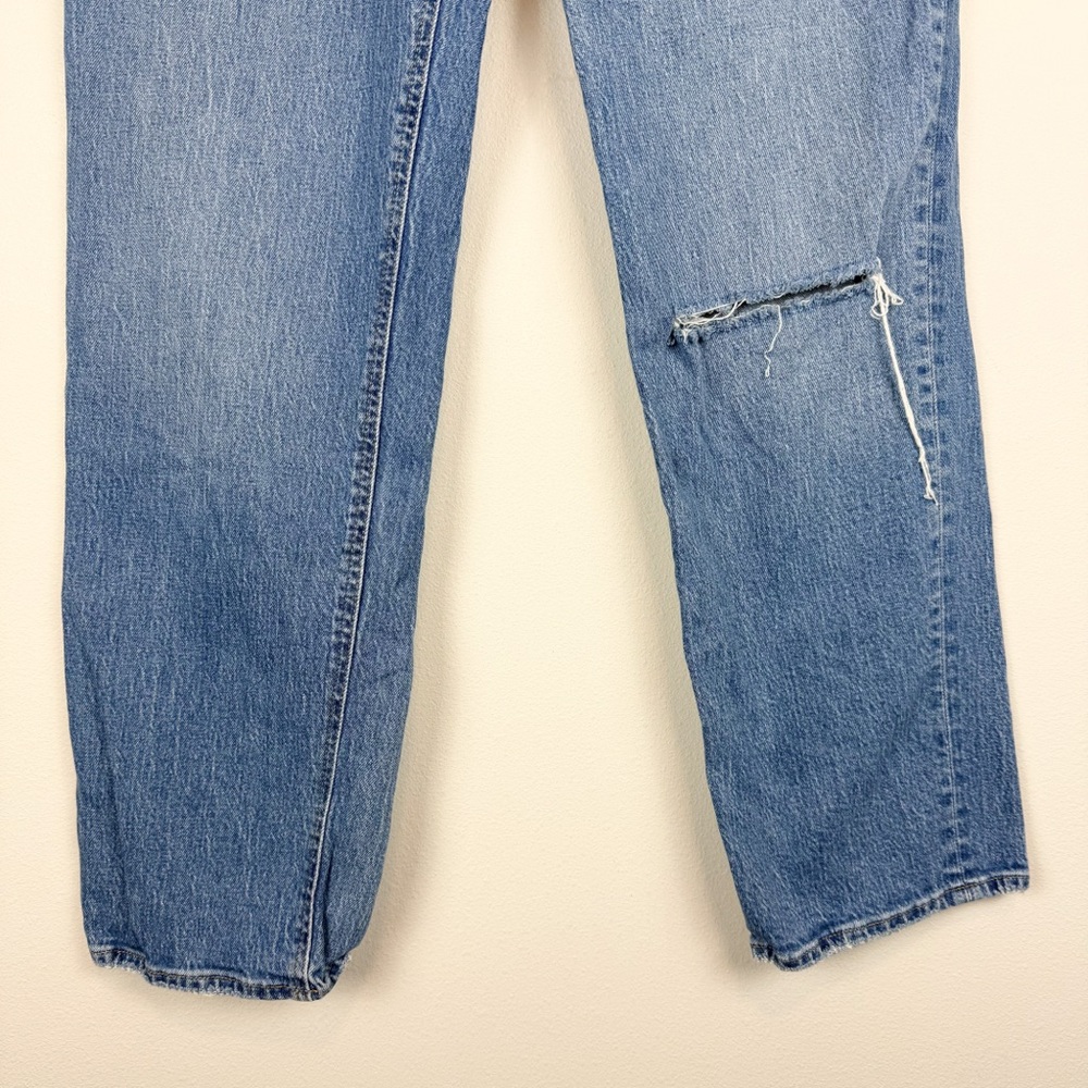 J. Crew 90s Classic Straight Leg Jeans High Rise Size 29T 29 Tall - Picture 4 of 14